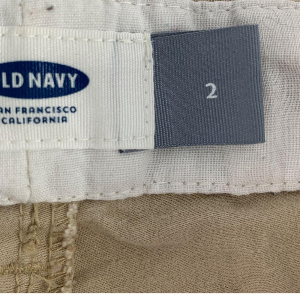 Old Navy 2 Shorts Tan Chino 30 X 5 Basic - Picture 3 of 3